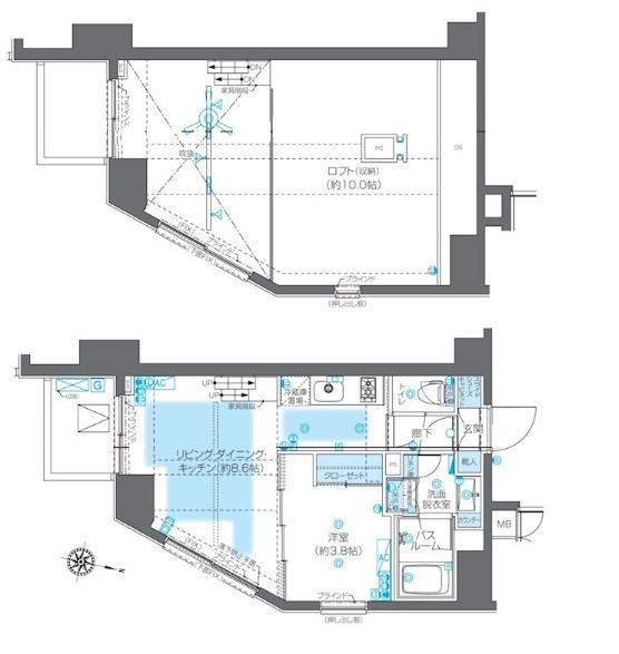 ZOOM神宮前 間取り図