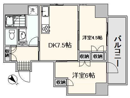 フォルテ荻窪 間取り図