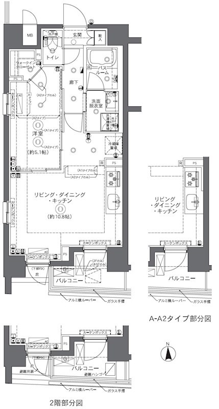 ZOOM中野坂上 間取り図