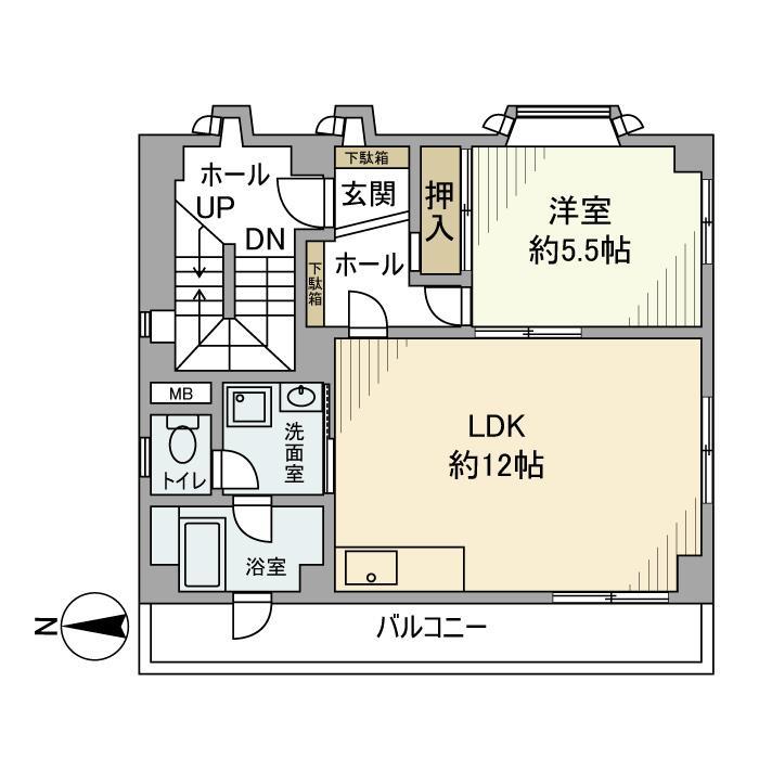 東戸建 間取り図