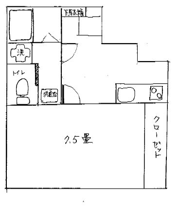 メゾンシルクロード 間取り図