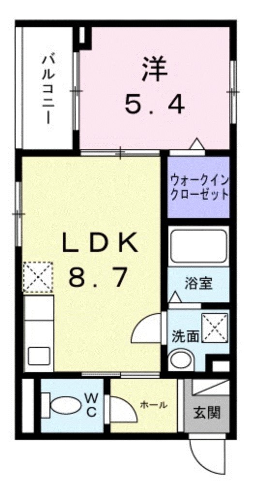 フェリーチェ深沢 間取り図