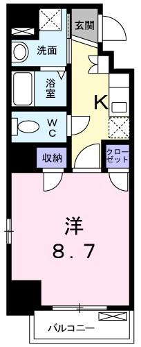 ヒルクレスト広尾 602号室 間取り