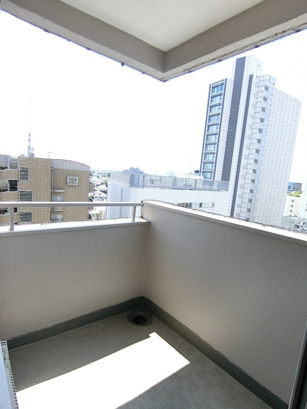 上馬マンション ベランダ