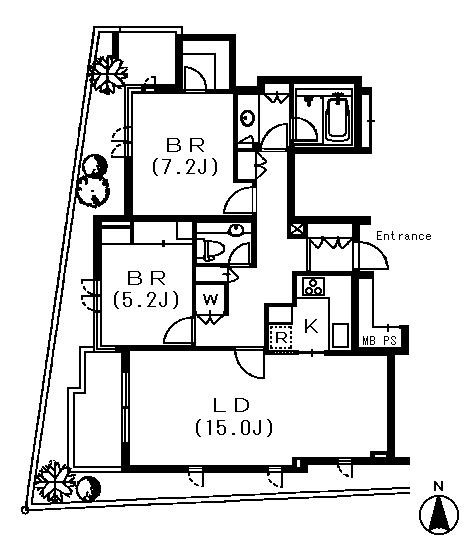ＩＮＡＤＡ　ＨＯＵＳＥ（イナダハウス） 間取り図
