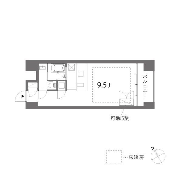 est 間取り図