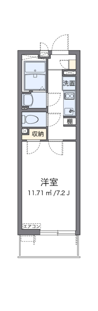 クレイノトルース　Ⅴ 間取り図