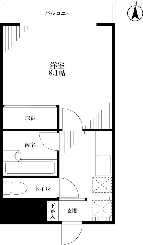 高円寺スルーエ 間取り図