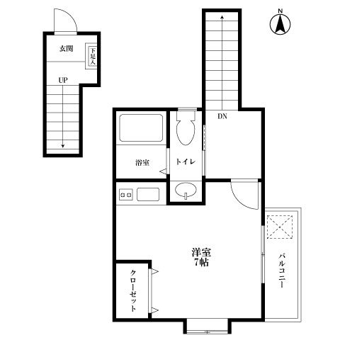 KENT　HOUSE中野ビル 間取り図