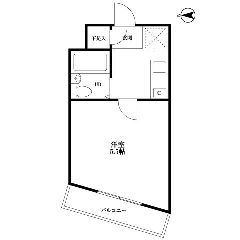三和マンション３号館 303号室 間取り