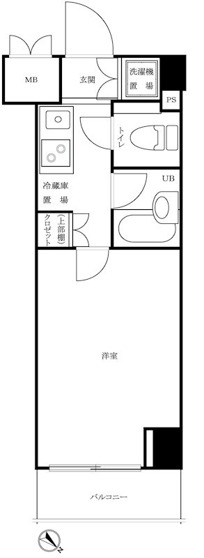 ルーブル三田 間取り図