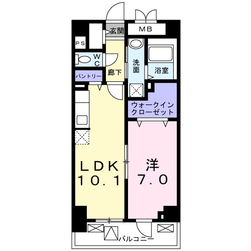 Ｇｒａｃｅ・Ｏｎｅ 間取り図
