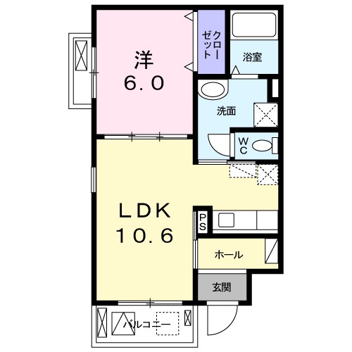 ルミエール白金 間取り図