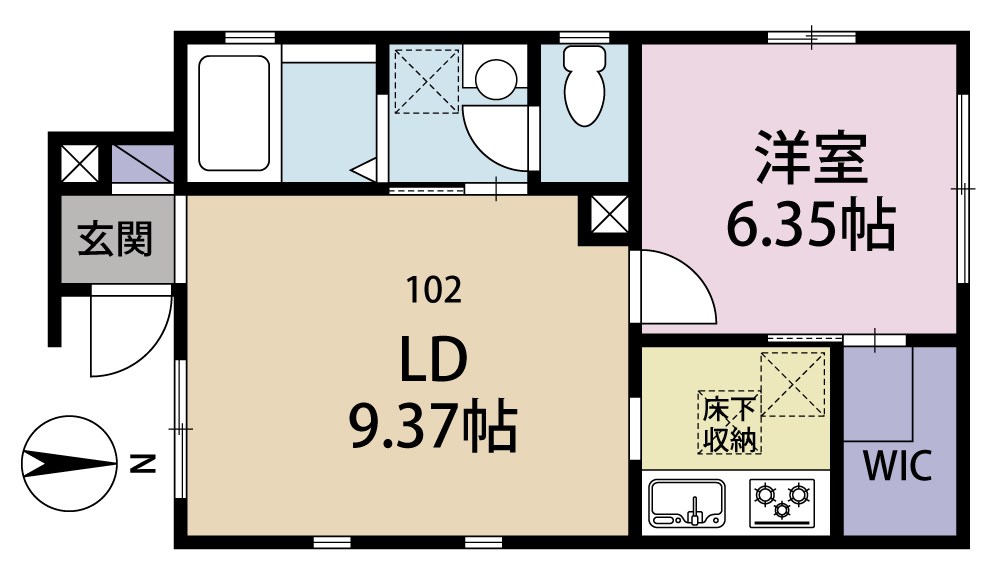 セピアコート 間取り図