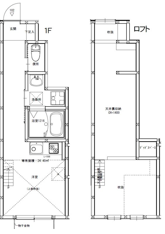 CIK24(シーアイケー24) 間取り図