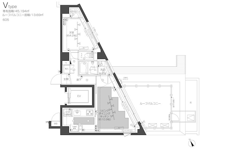 ZOOM高田馬場WEST 間取り図