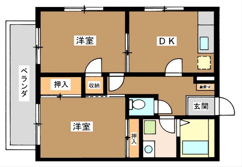 リヒトハイム 間取り図