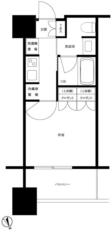 大崎ガーデンレジデンス 間取り図