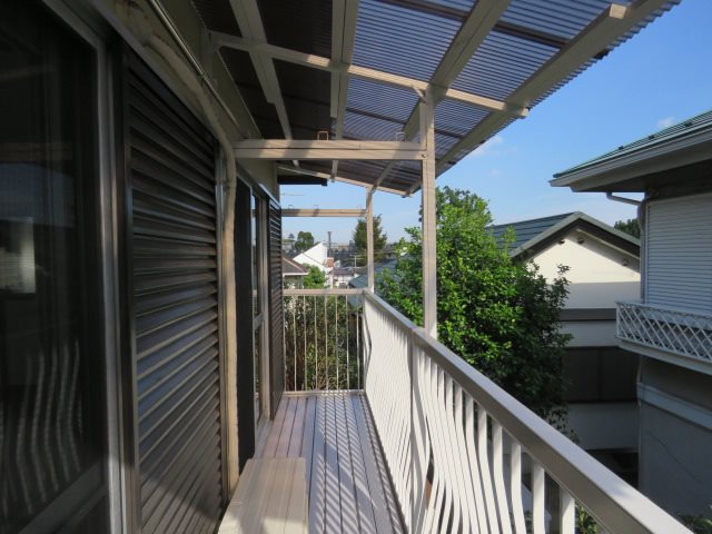 松花学園 ベランダ