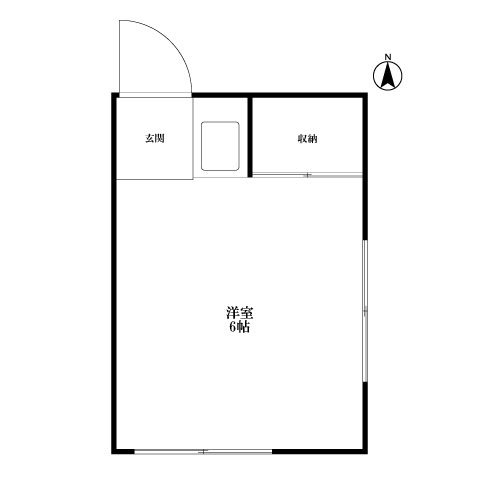 神宮荘 間取り図