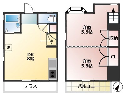 加藤ハイム 102号室 間取り