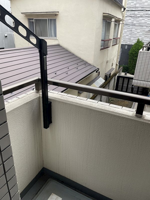 西小山アパートメント ベランダ