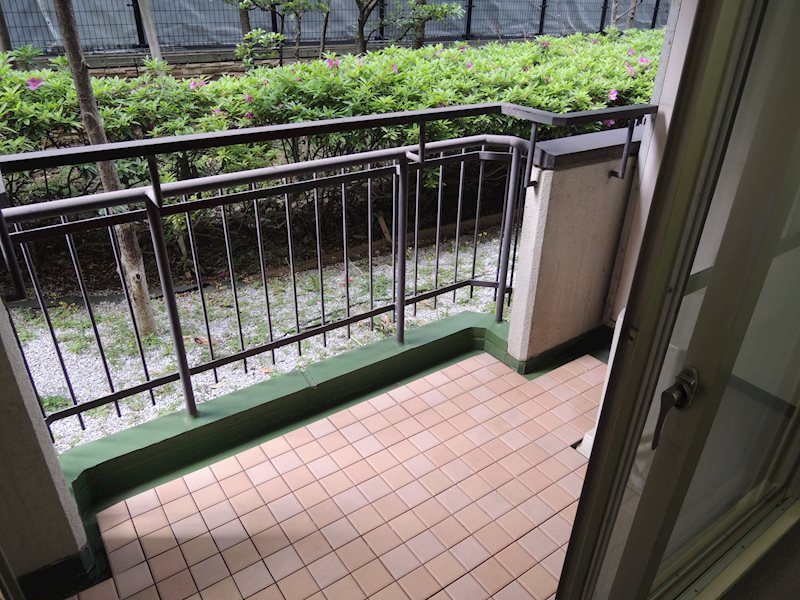 ソフィア六本木 ベランダ