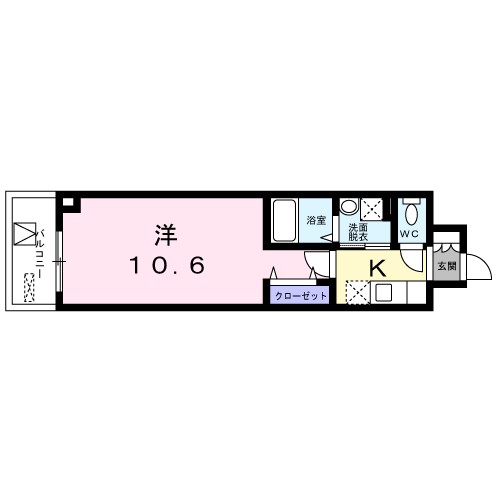 コルモラン巣鴨 302号室 間取り