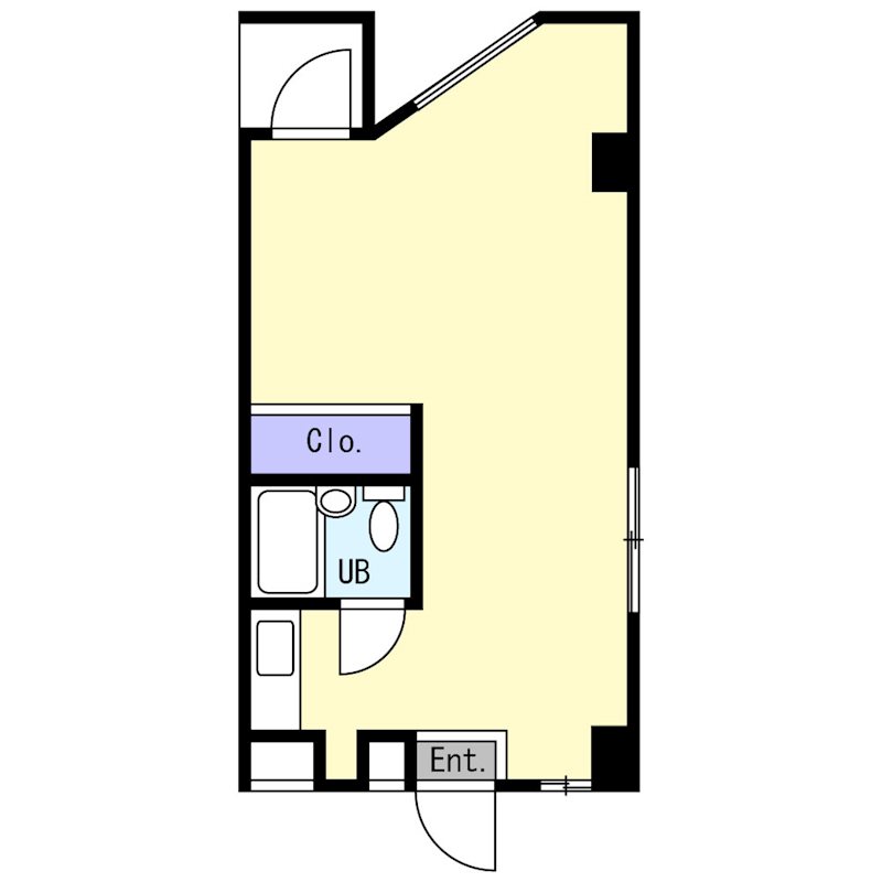 三愛ビル 梅館 306号室 間取り