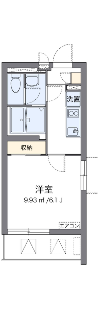 クレイノＬＡＢＯＯＮ戸越 301号室 間取り