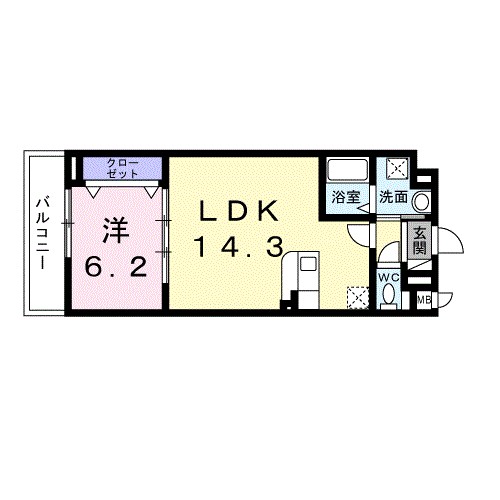Ｐｒｅｔｔｙ　Ｆｏｒｅｓｔ 間取り図