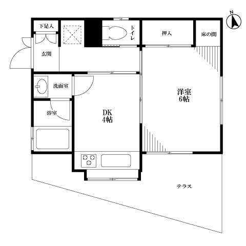 小川ハウス 間取り図