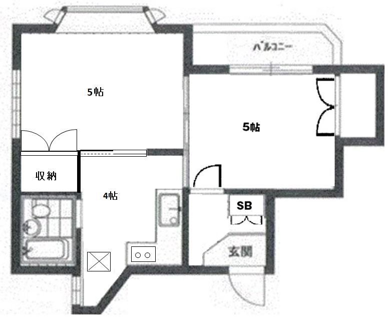 渋谷イースト 間取り図