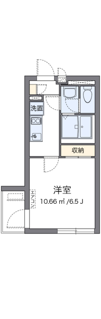 クレイノクラウドⅢ本郷 301号室 間取り