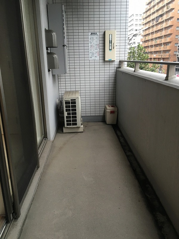 中目黒ウエスト ベランダ