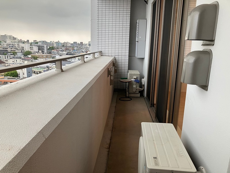 中目黒ウエスト ベランダ