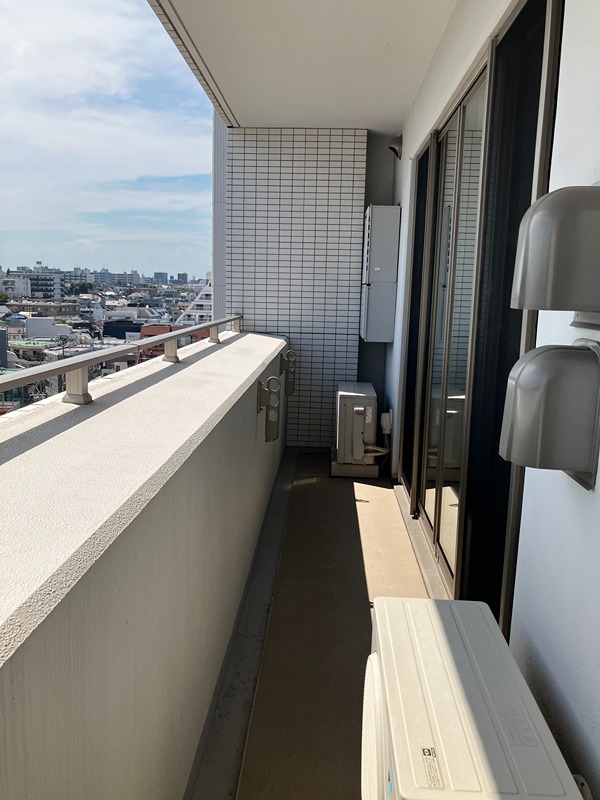 中目黒ウエスト ベランダ