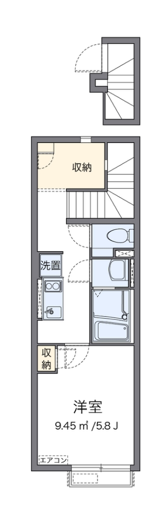 クレイノドゥーエ荻窪 間取り図