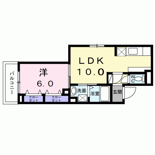 ヴィレッジ　キール 間取り図