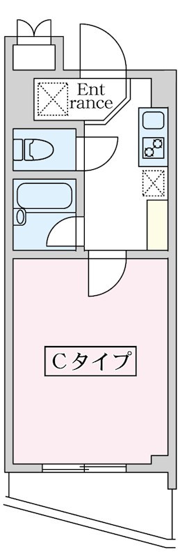 エスティメゾン大塚 402号室 間取り
