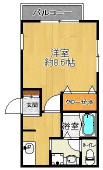 ガーデンヴィラ新中野 間取り図