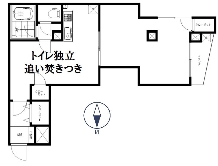 コーポ高田 205号室 間取り