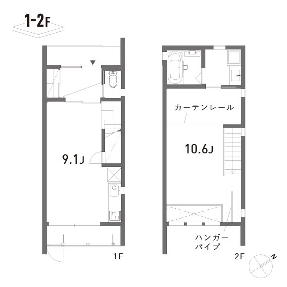 valo高円寺 間取り図