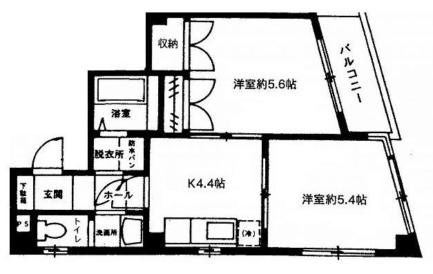 シュロスカー  間取り図
