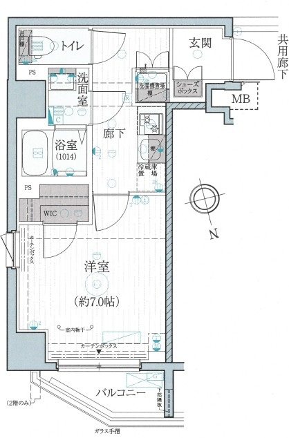 ミライズ早稲田レジデンス 403号室 間取り