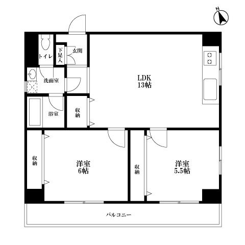 第5三和ビル 間取り図