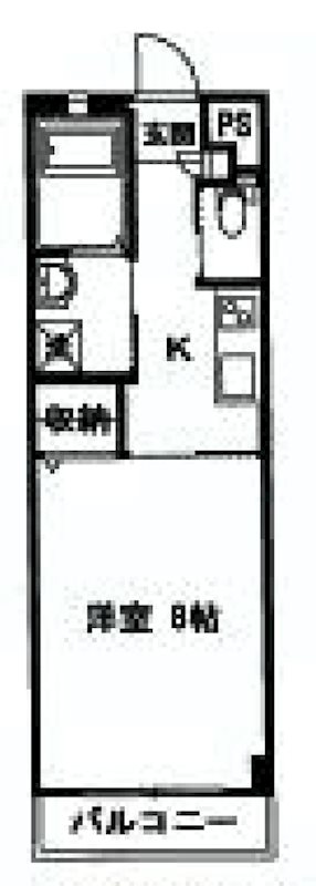 三和中央 12号室 間取り