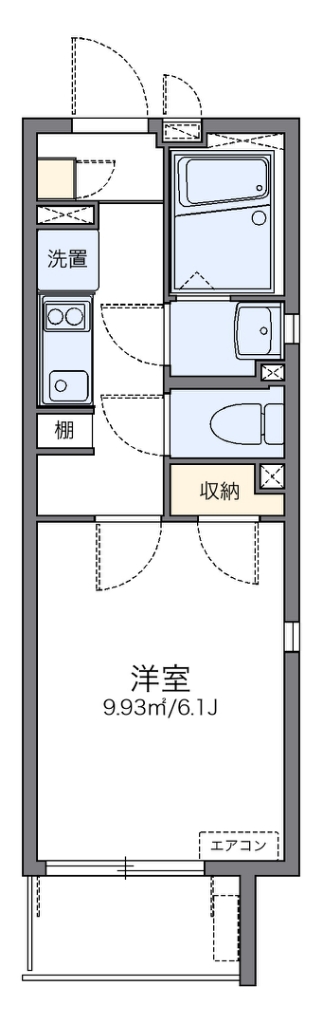 レオネクストマードレ 301号室 間取り