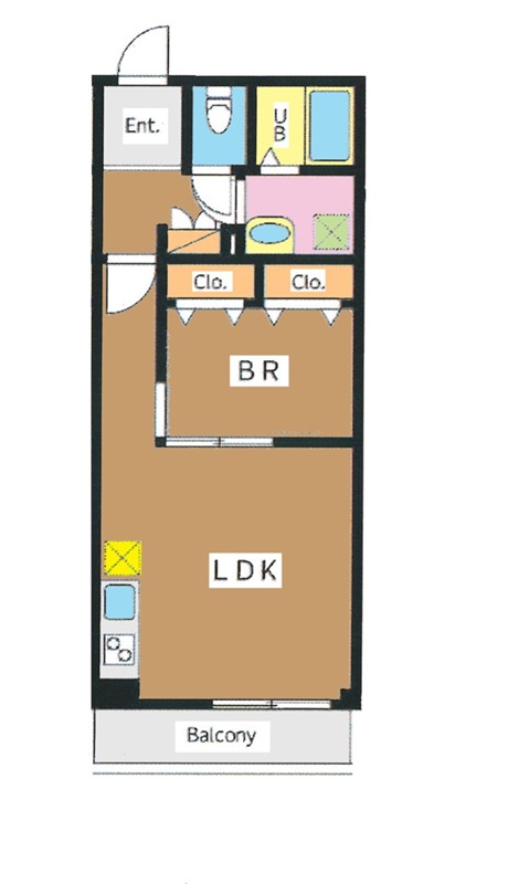Sakura Residence 203号室 間取り