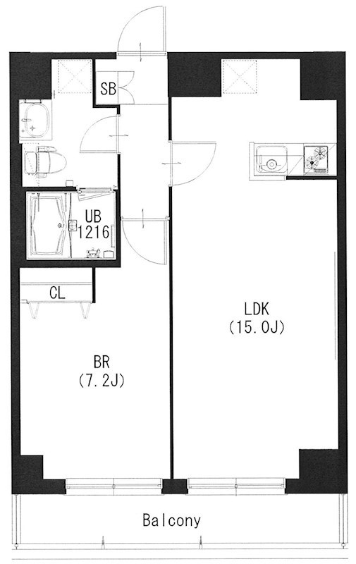 エスティメゾン高円寺 301号室 間取り